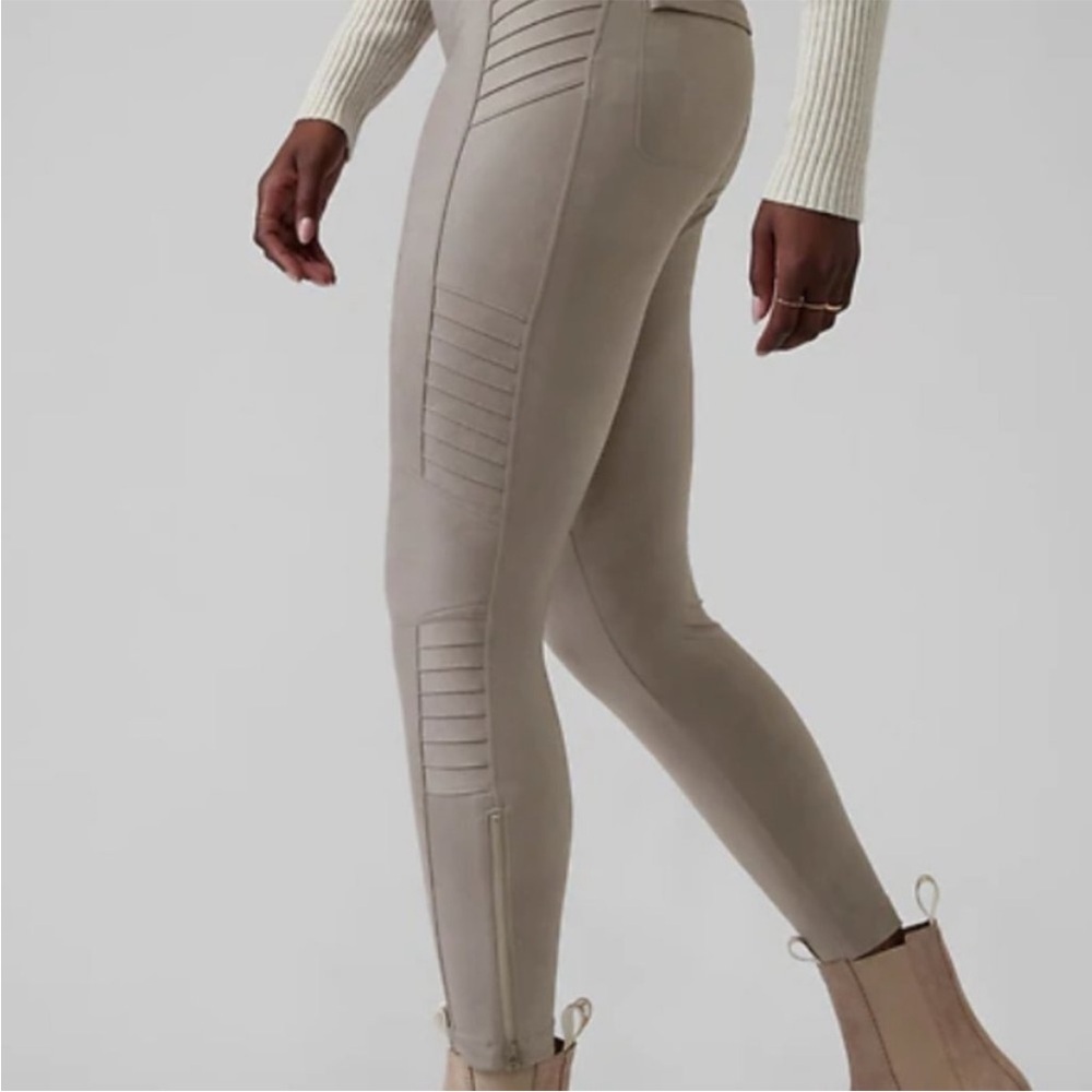 Athleta Delancey Gleam Moto Tight 2X - Picture 2 of 5